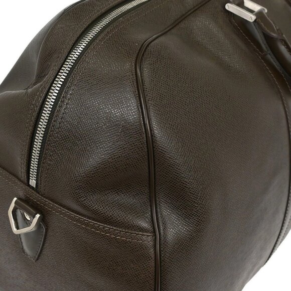 Louis Vuitton Brown Taiga Kendall GM Duffle 2way Handbag - Picture 7 of 11